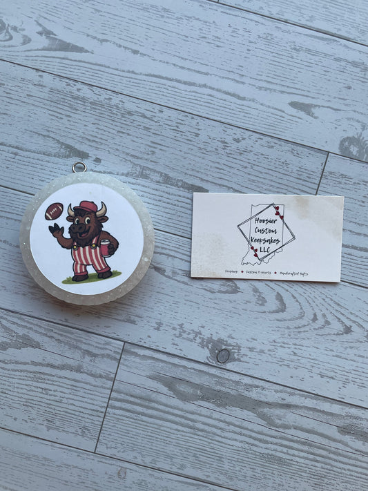 3" Bison Cardstock Freshie *Freshie Hanger Sold Separately