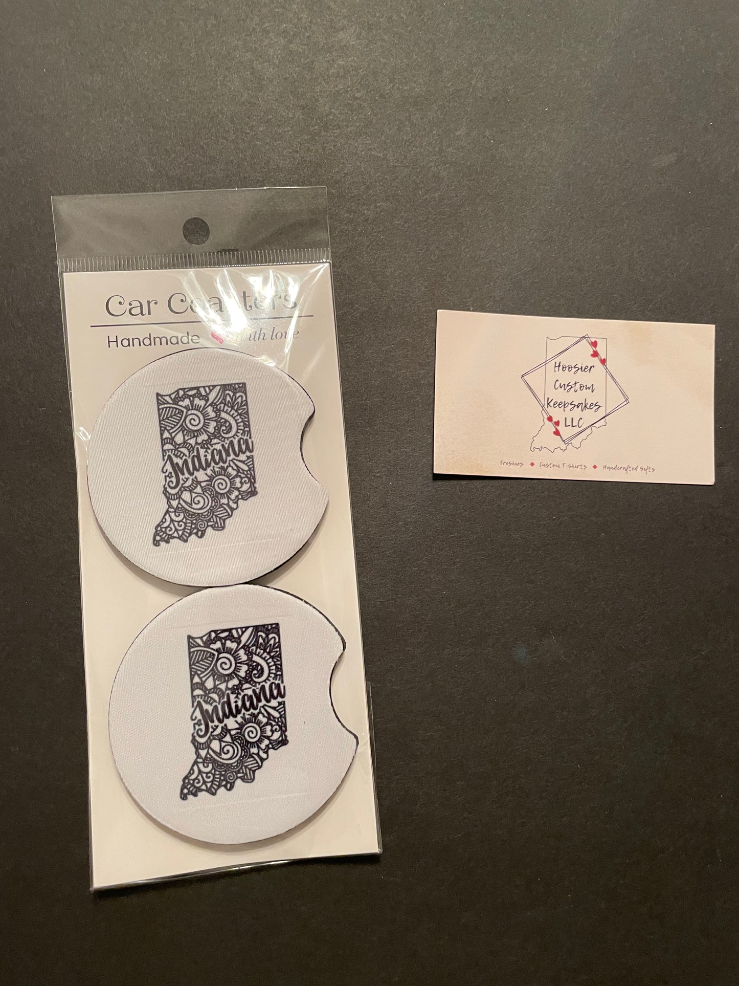 Indiana Car Coasters