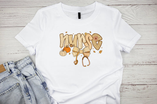 Nurse Pumpkin T-Shirt