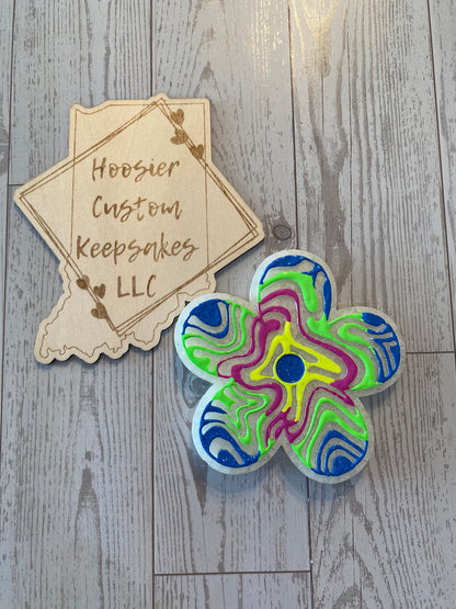 Groovy Flower Freshie