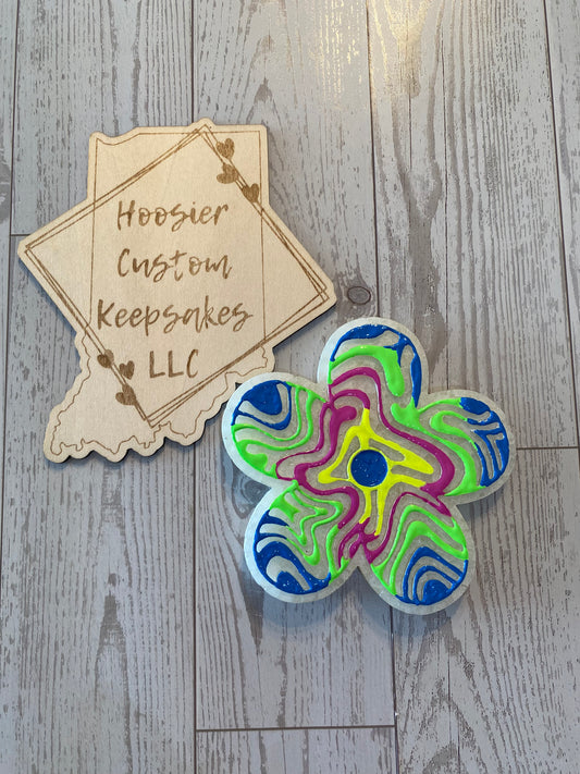 Groovy Flower Freshie