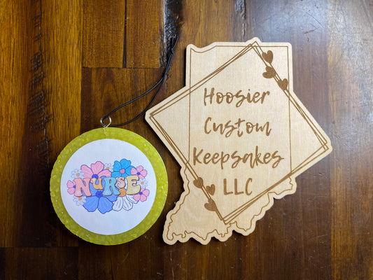 Pumpkin Pecan Waffle Cardstock Freshie