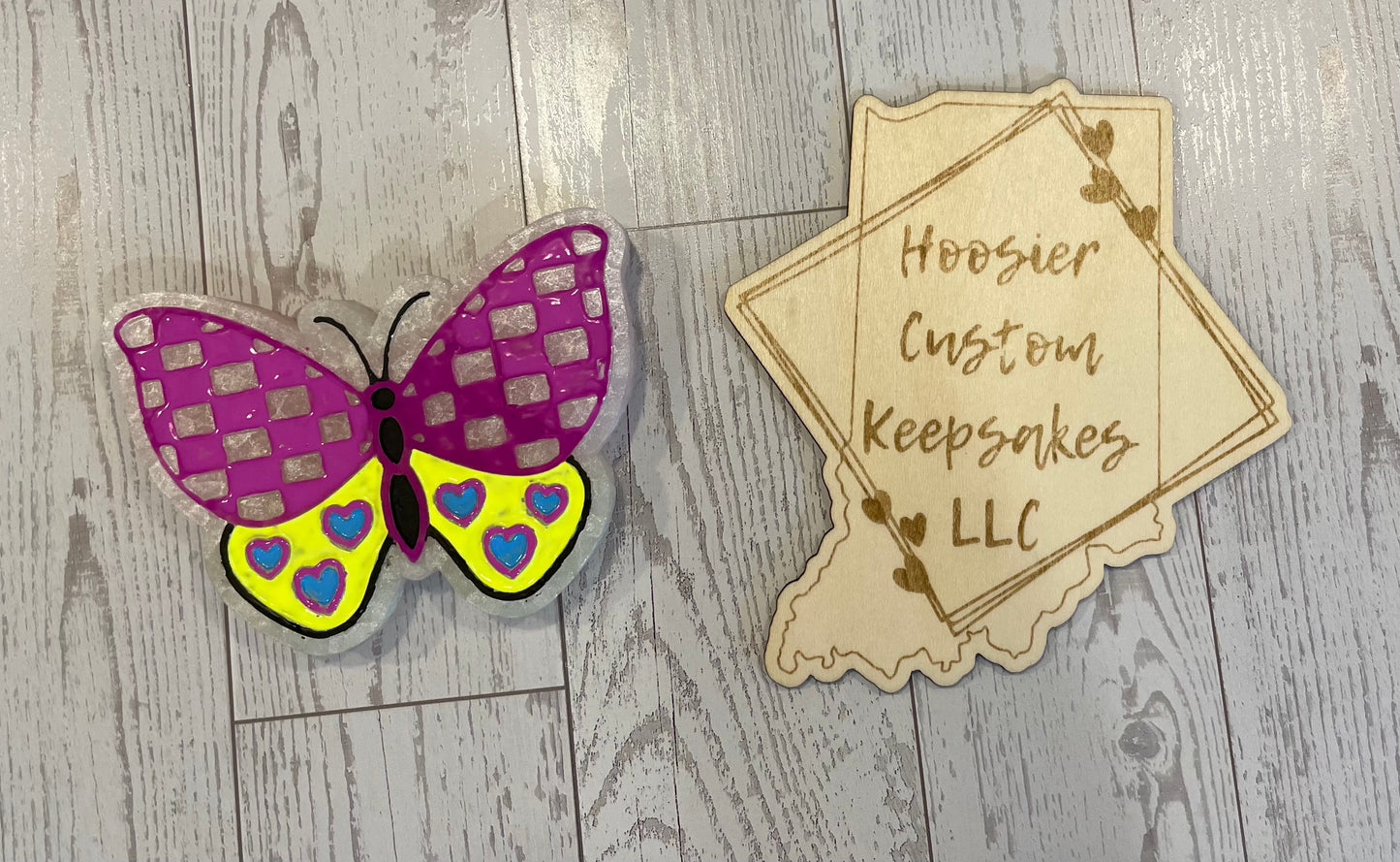 Butterfly Checkered Freshie