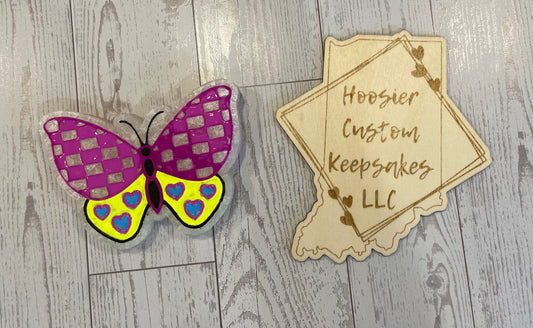 Butterfly Checkered Freshie