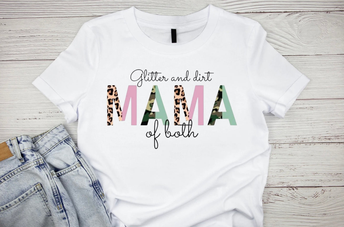 Mama of Both T-Shirt