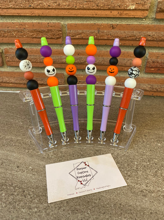 Halloween Beaded Pen
