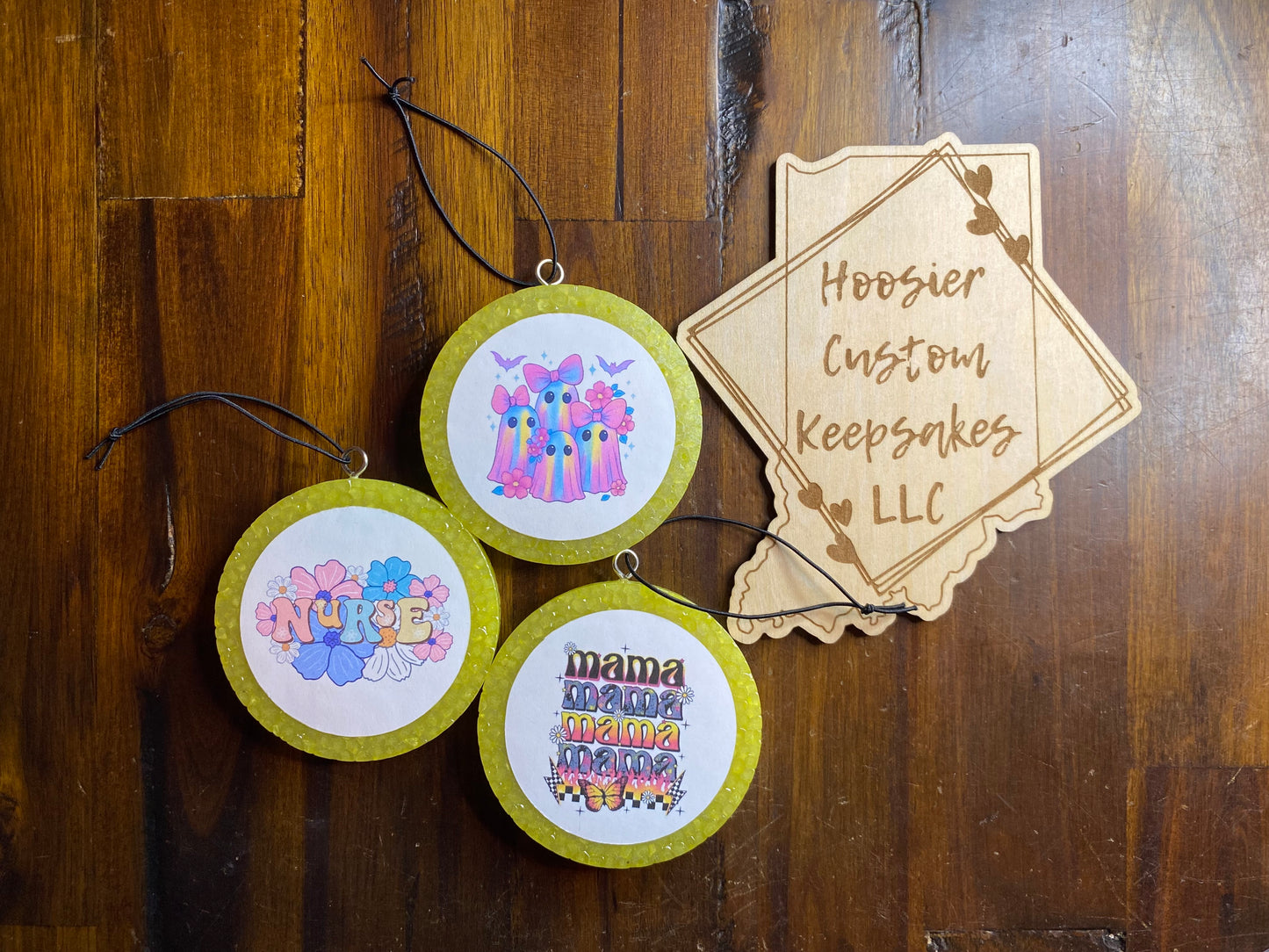 Pumpkin Pecan Waffle Cardstock Freshie