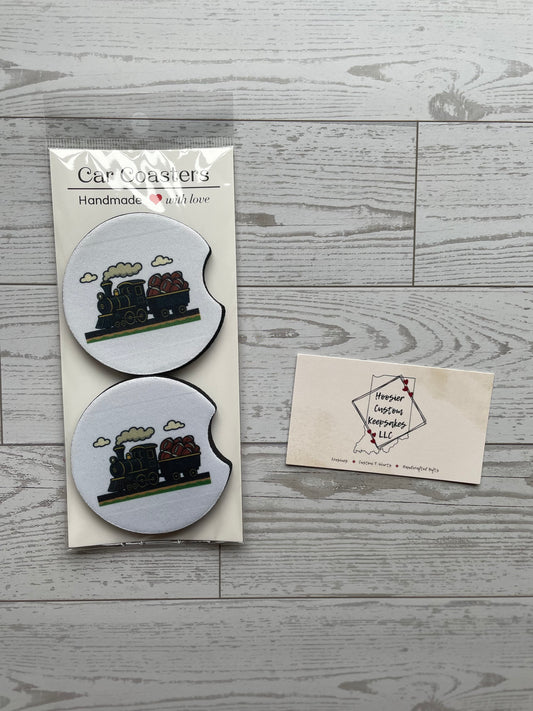 Train Car Coasters