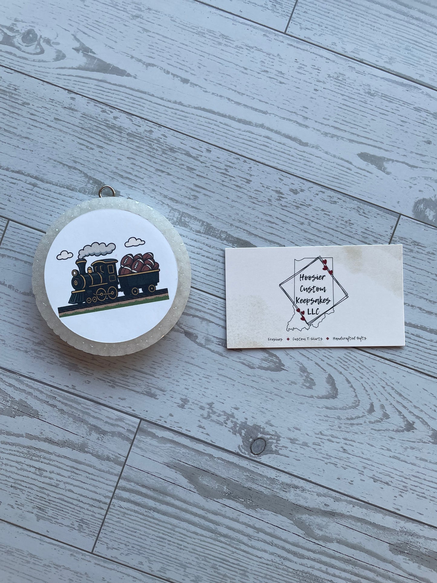 3" Train Cardstock Freshie *Freshie Hanger Sold Separately