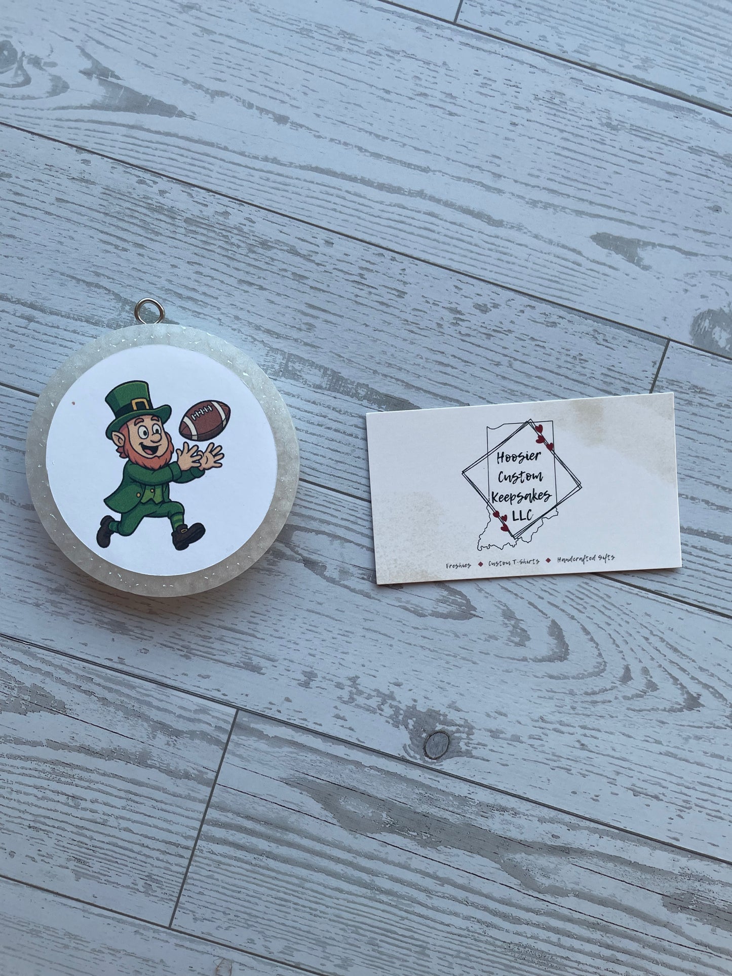3" Leprechaun Cardstock Freshie *Freshie Hanger Sold Separately