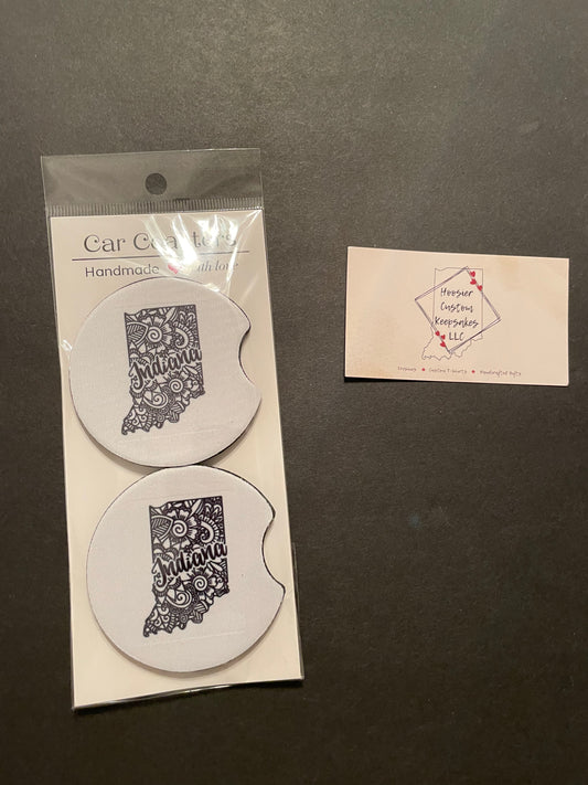 Indiana Car Coasters