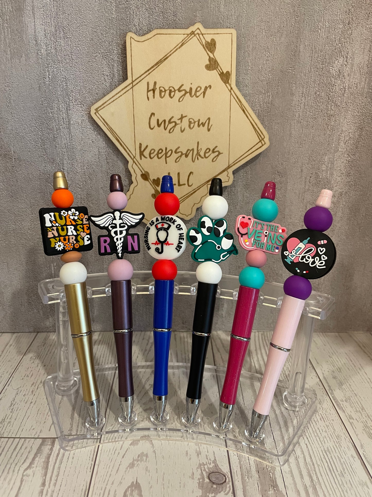 Nurse Beaded Pen