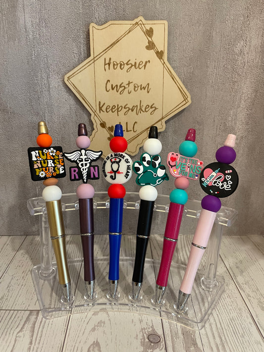 Nurse Beaded Pen